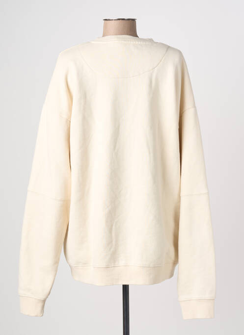 Sweat-shirt stretch manches longues beige NEWTONE femme