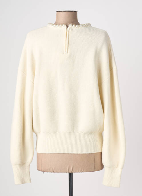 Pull stretch manches longues beige ESSENTIEL ANTWERP femme