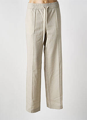 Pantalon droit taille élastique gris PHISIQUE DU ROLE femme