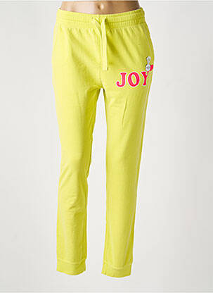 Jogging poches jaune NEWTONE femme