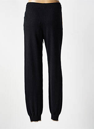 Pantalon droit taille élastique noir NOTSHY femme
