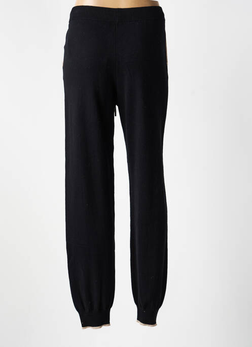Pantalon droit taille élastique noir NOTSHY femme