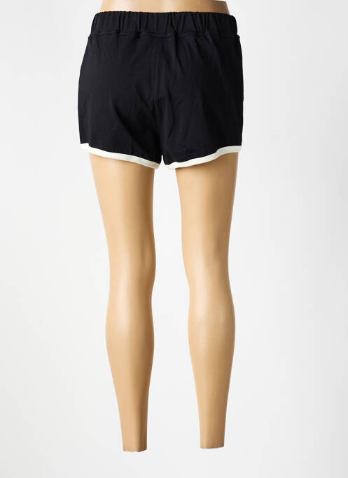 Short coupe droite noir LOVE STORIES femme