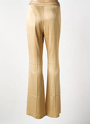 Pantalon flare taille normale taille normale or DMN femme