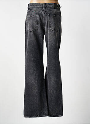 Jeans coupe droite taille normale taille normale noir HAIKURE femme