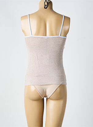 Top/caraco stretch beige LA NOUVELLE femme