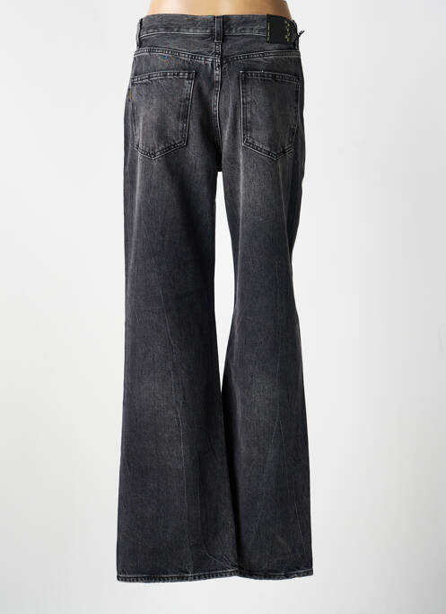 Jeans coupe droite taille normale taille normale noir HAIKURE femme
