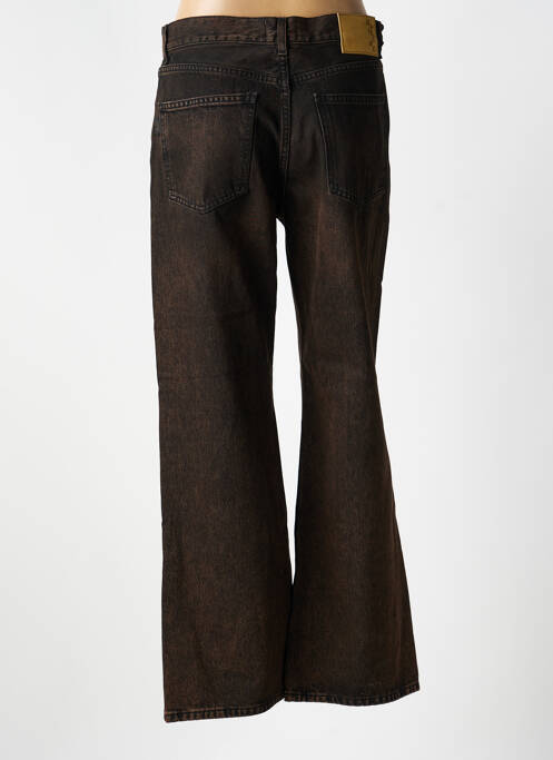 Jeans coupe droite taille normale taille normale marron HAIKURE femme