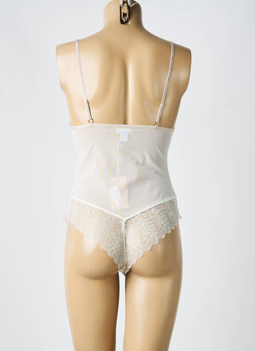 Body lingerie broderie blanc LA NOUVELLE femme
