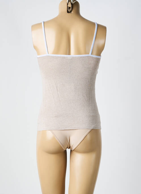 Top/caraco stretch beige LA NOUVELLE femme