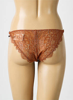 Culotte culotte marron LOVE STORIES femme