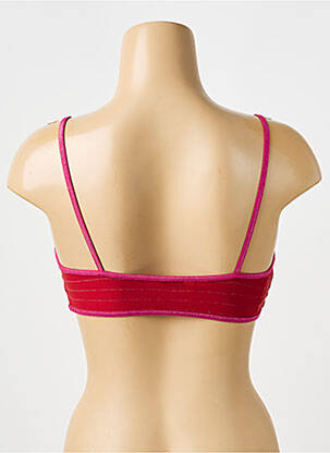 Soutien-gorge sans armature brassieres rouge LA NOUVELLE femme