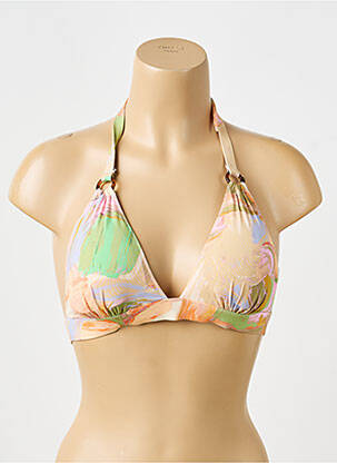 Haut de maillot de bain stretch haut soutien-gorge avec mousse de rembourrage amovible rose LOVE STORIES femme