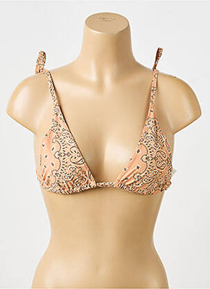 Haut de maillot de bain stretch haut triangles rose LOVE STORIES femme