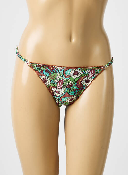 Culotte culotte marron LOVE STORIES femme