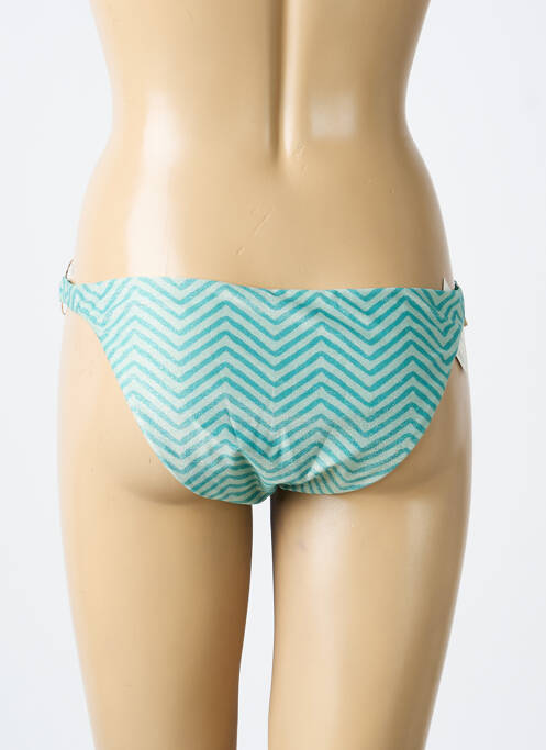 Bas de maillot de bain imprimé fantaisie culotte vert SEASS femme