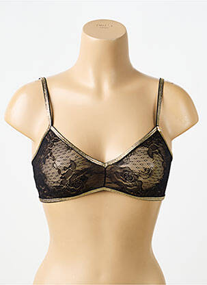 Soutien-gorge sans armature brassieres noir LA NOUVELLE femme