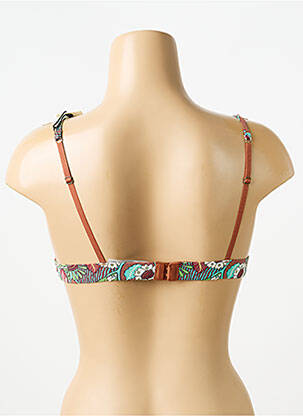 Soutien-gorge sans armature haut triangles marron LOVE STORIES femme