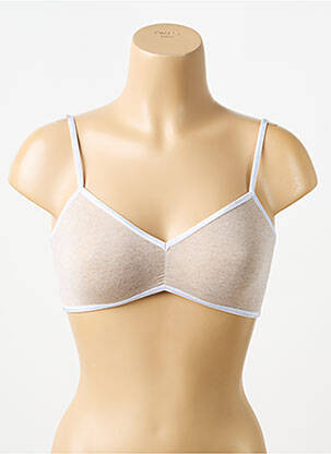 Soutien-gorge sans armature brassieres beige LA NOUVELLE femme
