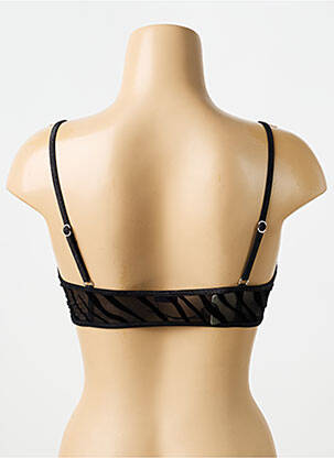 Soutien-gorge broderie haut soutien-gorge emboitant noir LA NOUVELLE femme