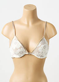 Soutien-gorge broderie haut soutien-gorge emboitant blanc LA NOUVELLE femme