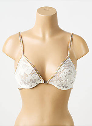 Soutien-gorge broderie haut soutien-gorge emboitant blanc LA NOUVELLE femme