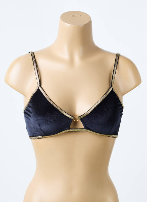Soutien-gorge sans armature brassieres noir LA NOUVELLE femme