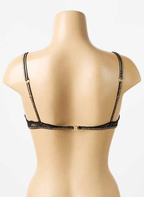 Soutien-gorge sans armature haut triangles noir LA NOUVELLE femme
