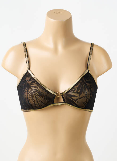 Soutien-gorge sans armature brassieres noir LA NOUVELLE femme