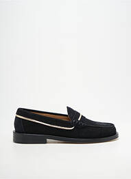 Mocassins tissage satiné talon plat jusqu'à 3cm noir SESA FOOTWEAR femme