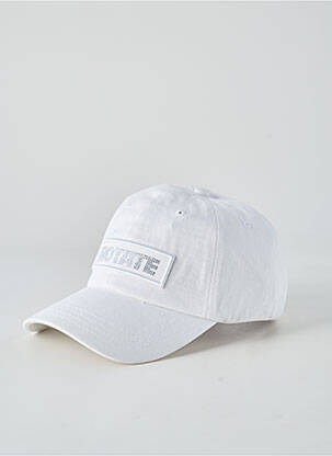 Casquette sérigraphie avec strass blanc ROTATE femme
