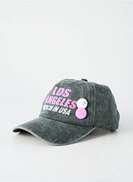 Casquette sérigraphie gris NEWTONE femme