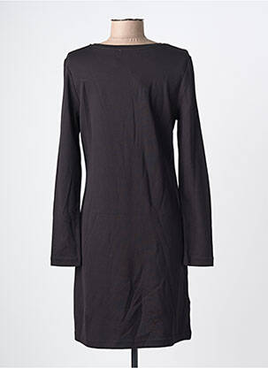 Robe courte manches longues manches longues noir SURKANA femme