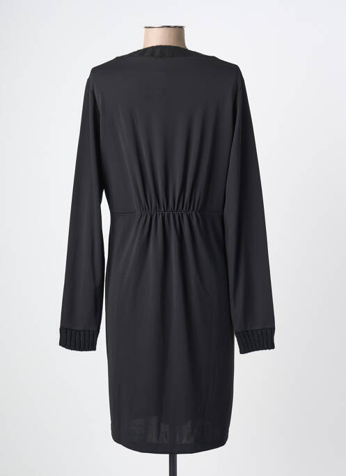 Robe courte manches longues manches longues noir NÜ femme