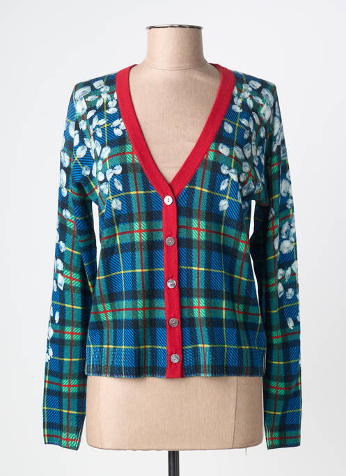 Gilet manches longues stretch bleu JEI'S BY LETIZIA DENARO femme