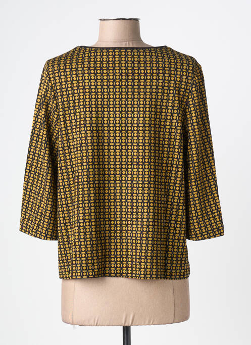 T-shirt stretch manches 3/4 jaune SURKANA femme