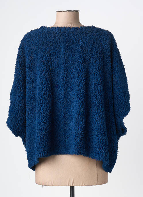 Polaire fermeture pressionnée bleu GRIZAS femme