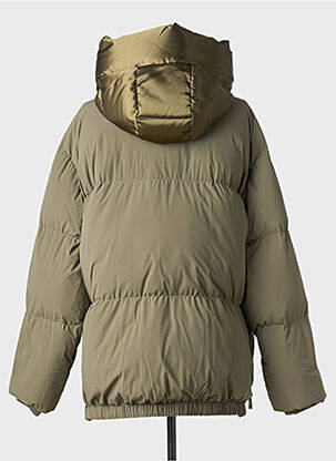 Doudoune poches a capuche vert BEAUMONT femme