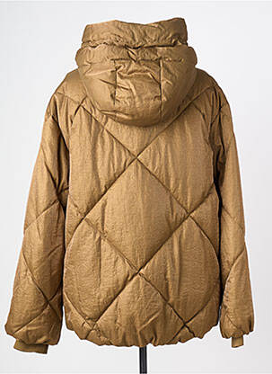 Doudoune poches a capuche vert BEAUMONT femme