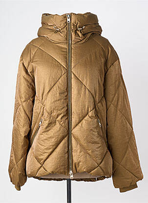 Doudoune poches a capuche vert BEAUMONT femme