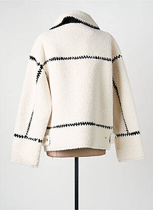 Manteau court poches sans capuche beige BEAUMONT femme