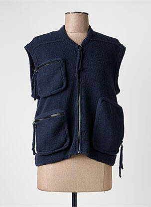 Gilet sans manche sport basket bleu GRIZAS femme