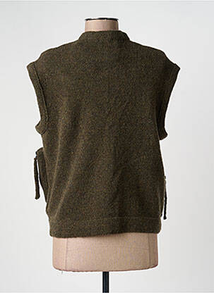 Gilet sans manche sport basket vert GRIZAS femme