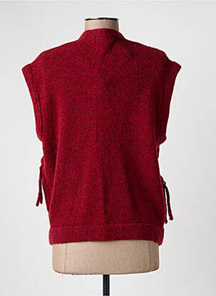 Gilet sans manche sport basket rouge GRIZAS femme