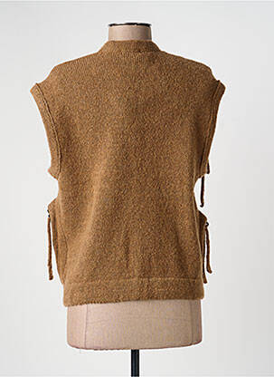 Gilet sans manche sport basket marron GRIZAS femme