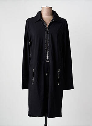 Robe courte manches longues manches longues noir EVA KAYAN femme