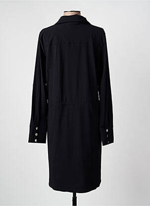 Robe courte manches longues manches longues noir EVA KAYAN femme