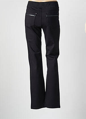 Pantalon slim taille élastique taille normale noir SCORZZO femme