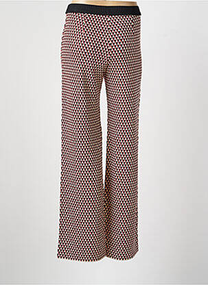 Pantalon flare taille élastique taille normale rouge ALDO MARTIN'S femme