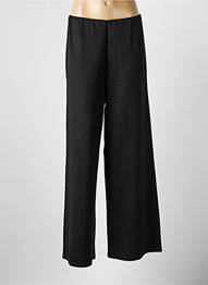 Pantalon large taille normale taille normale noir CISO femme
